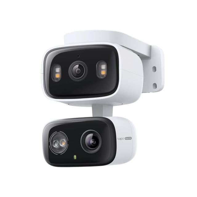 TP-Link Caméra de Sécurité Tapo C246D 2K Double Objectif Panoramique/inclinaison IP65