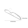 thumbnail image 3 of Steering Wheel Cover Danhjin Short Neck Hanger Non-slip Thickened Clothes Hanger Household Storage Rack Plastic Hanger Creates The Hanger Space Saving Wardrobe Hanger Home Decor, 3 of 8