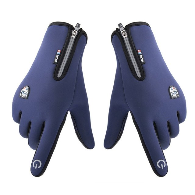 MesaSe 1 Paire de Gants à Écran Tactile Multifonctions Résistant au Vent Résistant à l'Eau Résistant à la Déchirure Hommes Gants pour l'Extérieur