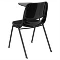 thumbnail image 3 of Bowery Hill Padded Ergonomic Shell Chair in Black, 3 of 4