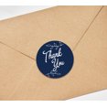thumbnail image 4 of Darling Souvenir Rond 45 Pcs Autocollants de Vignes de Feuilles Merci Bleu Sceau d'Enveloppe de Mariage - 1,6 Pouces, 4 of 4