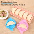 thumbnail image 3 of Dumpling Machine Pasta Meat Pie Kitchen Tools Dumpling Making Tools for Cheese Making Dumpling Skin compatible with Machine Dumpling Pan Molder for Kids Hand Pie Pumpkin Dough Mat Dumpling Daughter, 3 of 3