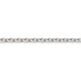 thumbnail image 2 of 925 Sterling Silver 4.5mm Cable Chain Bracelet, 2 of 5