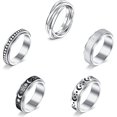 thumbnail image 1 of Anxiety Ring for Women Spinner Ring for Anxiety Fidget Anxiety Ring Fidget Ring Spinner Ring for Anxiety Stress Ring Anti Anxiety Relief Rings for Women Men, 1 of 3