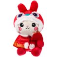 thumbnail image 1 of Rabbit Bunny Stuffed Toy Doll Chinese Zodiac Rabbit Mascot Toys Bunny Pillow Toy, 1 of 8