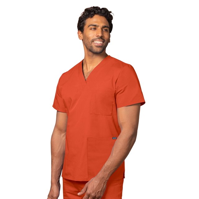Adar Universal Unisex Scrubs - V-Neck Tunic Scrub Top