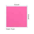 thumbnail image 2 of Unique Bargains 25 Sheets 8x8 Inch Origami Paper Double Sided Fluorescent Pink Square Sheet for Art Craft Project, Beginners, 2 of 5