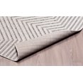 thumbnail image 3 of 8' x 10' Light Grey Geometric Stripes Indoor/Outdoor Rug, 3 of 4