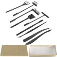 thumbnail image 4 of 9pcs Mini Zen Jardin Râteau Ensemble Mini Ferme Ornements Méditation Zen Outils de Jardin, 4 of 8