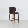 thumbnail image 1 of Tabouret de Bar à Dossier Ailé Rembourré de Qualité Contractuelle Cabo (26 Po/29 Po), 1 of 5