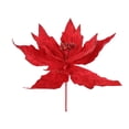 thumbnail image 2 of indoor christmas tree 1Pcs Christmas Tree Decoration Simulation Flower - Cloth Material Simulation Flower - Wedding/Party/Hall Scene Decoration - Holiday Gift outside christmas decorations, 2 of 6