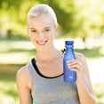 thumbnail image 3 of Plastic Water Bottle for Outdoor Travel | Leak-Proof Sports Cup with Lifting Rope | Portable Reusable Drinking Container for Office, Gym, Hiking | Transparent Matte Pc Water Bottle, 3 of 3