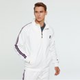 thumbnail image 1 of Men's Men's Athletic Running Tracksuit Set Casual Full Zip Jogging Sweat Suit, 1 of 6
