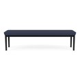 thumbnail image 4 of Lenox Steel Reception Waiting Room Healthcare 3-Seat Bench / Black Steel / Blue, 4 of 5