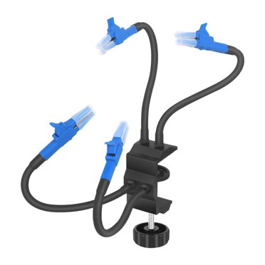 Rongfmy Soldering Station Helping Hands Crocodile Clip for Electronics Repair Welder Blue