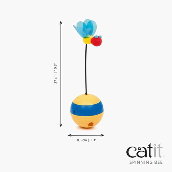 Catit Play Spinning Bee Cat Toy