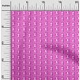 thumbnail image 2 of oneOone Polyester Spandex Fuschia Pink Fabric Abstract Texture Sewing Material Print Fabric By The Yard 56 Inch Wide, 2 of 5