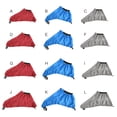 thumbnail image 4 of Langgg Jupe de Pulvérisation de Kayak Réglable Imperméable et Anti-Poussière Accessoire de Couverture de Pont de Cockpit Portable Sports Nautiques de Plein Air Canotage Rouge P, 4 of 6