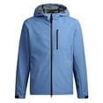 thumbnail image 2 of Men's Windproof and Waterproof Outdoor Jacket with Adding Fleece, Drawstring Hood, Zipper Pockets, Long Sleeves, for Hiking and Casual Wear in Cold Weather, 2 of 5