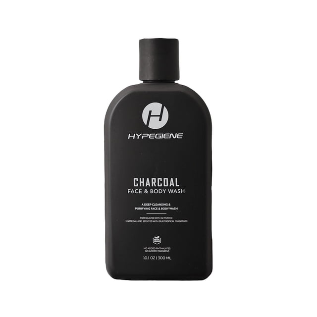 HYPEGIENE CHARCOAL FACE & BODY WASH 10.1oz