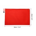 thumbnail image 2 of Unique Bargains Waterproof Zipper File Bags, A4 Document Holders for Office, Red 3 Pack, 2 of 6