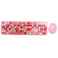 thumbnail image 4 of Mofii Sweet Keyboard Combo Mixed Color 2.4G Wireless Keyboard Set Circular Suspension Key for PC Laptop Pink, 4 of 7