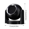 thumbnail image 3 of Oliegs Heated Blanket Car Heater 12V Portable Car Heater For Windshield With 360° Base Fast Heating Demister Defrost Chocolate, 3 of 5