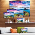 thumbnail image 3 of Sunset from the Giallonardo Beach - Landscape Canvas Art Print, 3 of 4