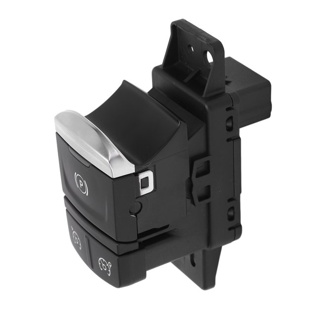 363216544R, Black ABS Scratch Resistance Antiaging Perfect Fit Parking Brake Switch Electronic Handbrake Button Switch for Car