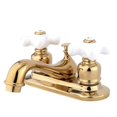 thumbnail image 1 of Kingston Brass KB602PX Robinet de Lavabo Central de 4 Pouces - Laiton Poli, 1 of 3