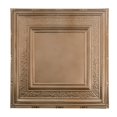 thumbnail image 2 of Great Lakes Tin 2ft x 2ft Nail Up Ceiling Tiles 5 Pack Milwaukee Champagne Finish, 2 of 6