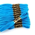 thumbnail image 2 of DMC 6 brins fil à broder en coton 8 m (8.7 yd) #3844 Dark Bright turquoise, 2 of 3