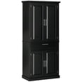 thumbnail image 1 of HOMCOM 72" Kitchen Pantry Storage Cabinet with Drawer, Adjustable Shelves, 1 of 10