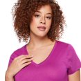 thumbnail image 2 of Paisley Sky Maternity Short Sleeve V-Neck Tee, 2 of 6