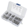 thumbnail image 4 of Nuts Kit, With Box High Hardness Durable 260pcs Flat Head Screw, Easy To Carry Hex Socket  For Machinery Industry Electronics Construction, 4 of 8