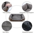 thumbnail image 3 of Grand Lit pour Chien, Lit Orthopédique pour Grands Chiens, Convient de 6 Lb à 75 Lb, 3 of 5