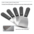thumbnail image 2 of 7PCS Drywall Tools, Knife Set, Drywall Taping Knife, Spackle Knife, Wallpaper Scraper Puttys Knives, Paint Remove, 2 of 4