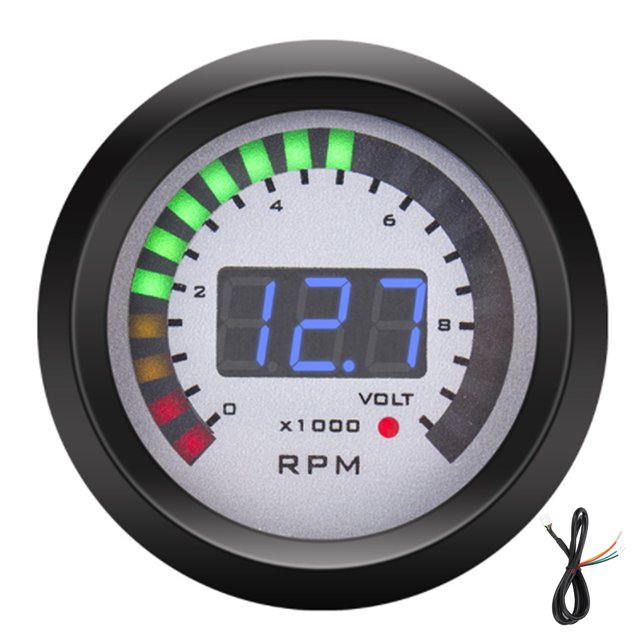 Tachometer, Plastic Sensitive Functional Digital Tachometer Stable With High Performance For Car