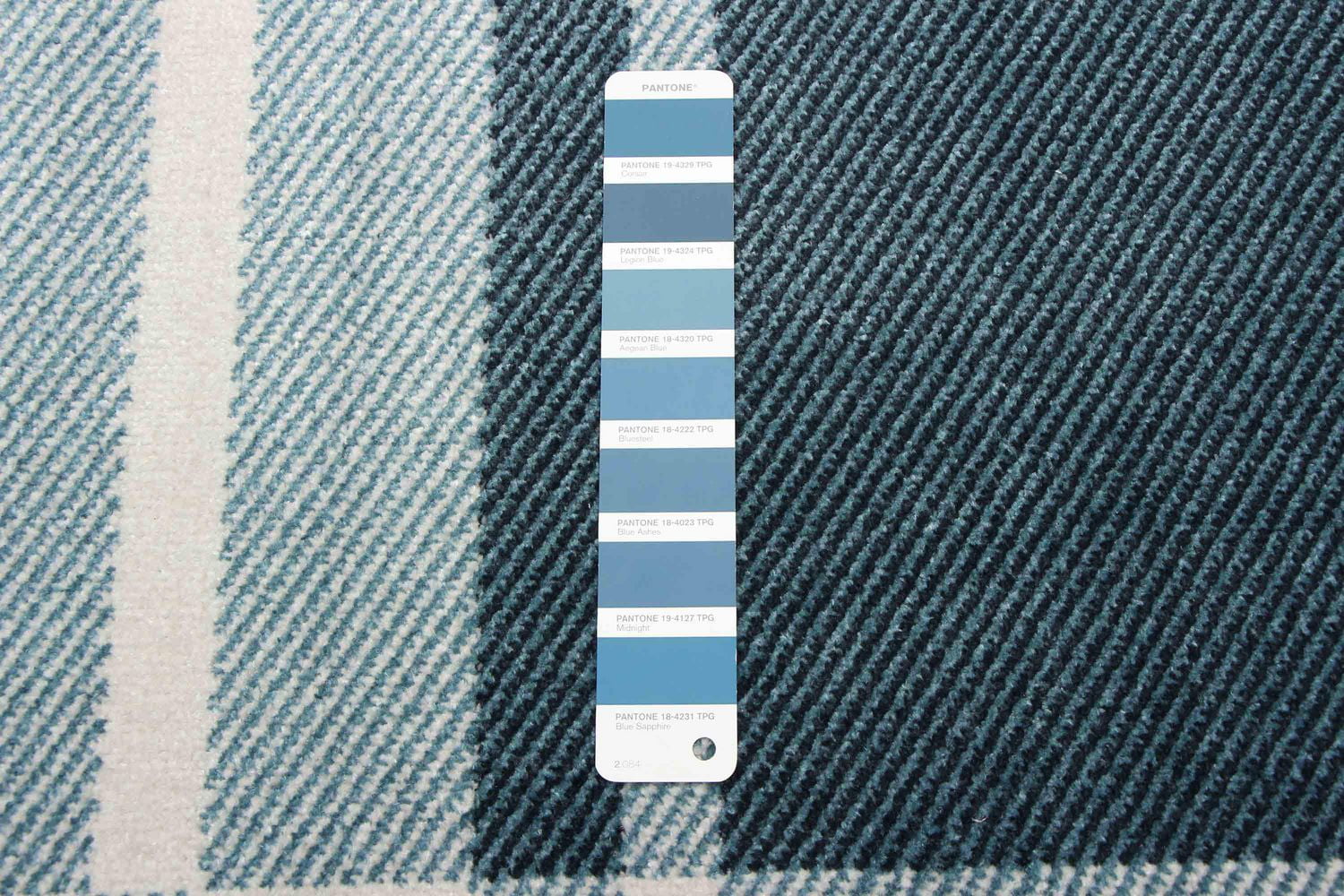 Tapis Lavable ECARPET à Carreaux pour Chambre, Salon, Chambre d'Enfant