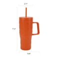 thumbnail image 2 of Gobelet citrouille en acrylique orange Way To Celebrate de 31,6 oz, 2 of 6