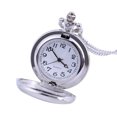 thumbnail image 2 of WIFKLSIIPG Featured Couple Pocket Watch Silver Groove Versatile Clothing Chain Pocket Watch, 2 of 5