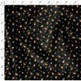 thumbnail image 4 of Soimoi Black Poly Georgette Fabric Leaves & Grandiflora Roses Floral Decor Fabric Printed Yard 52 Inch Wide, 4 of 5