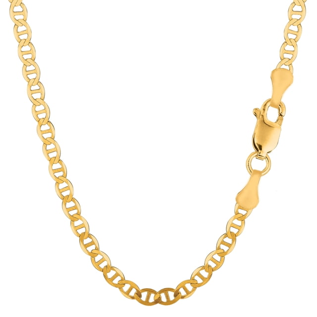 Collier Chaîne Mariner en Or Jaune 14k, 4.5 mm, 30 Pouces