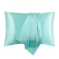 thumbnail image 3 of COM1950s Simulated Silk Pillowcase Set for Hair and Skin Care, Soft Hypoallergenic with Envelope Closure, 20x30 Inch Standard Size Gentle on Sensitive Skin, 3 of 9