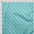 thumbnail image 3 of oneOone Polyester Lycra Fabric Check Kasuri Print Sewing Fabric BTY 56 Inch Wide, 3 of 4