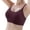 Red, variant on Fgnfyis Women's Comfortable and Sexy Transparent Shoulder Strap Cordless Backless Spongeless with Convertible Shoulder Straps Womens Bras Beige 36