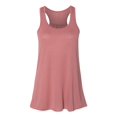 thumbnail image 1 of Bella Ladies Flowy Racerback Tank, L, Mauve, 1 of 2