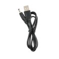 thumbnail image 1 of USB to DC Adapter Cable USB Charging Cable Converter cable; USB adapter cable; Cord with 2 Male Connectors, 4.0x1.7mm, 1 of 8