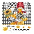 thumbnail image 1 of TIELUTT Fall Tablecloth 72x13 Inch Thanksgiving Autumn Pumpkin Orange Table Cover For Party Picnic Dinner Fall Small Table Coffee Table Short Table Wedding Woven Table Table Runners for Parties, 1 of 5