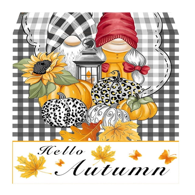 TIELUTT Fall Tablecloth 72x13 Inch Thanksgiving Autumn Pumpkin Orange Table Cover For Party Picnic Dinner Fall Small Table Coffee Table Short Table Wedding Woven Table Table Runners for Parties